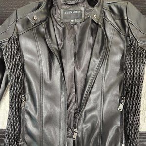 Bernardo Faux Leather Jacket